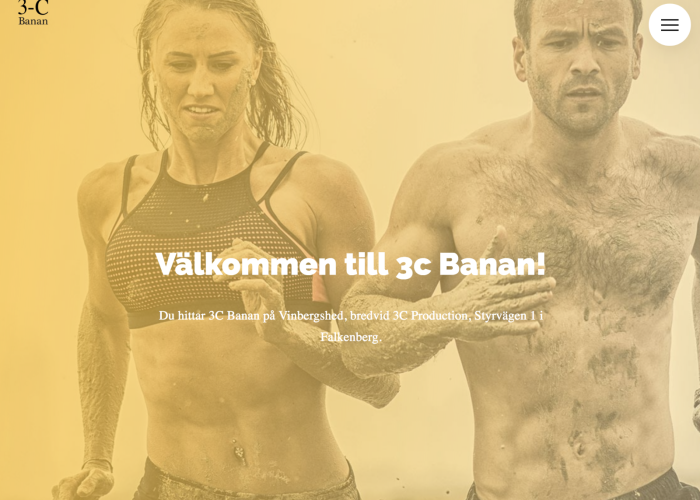 3C Banans hemsida klar